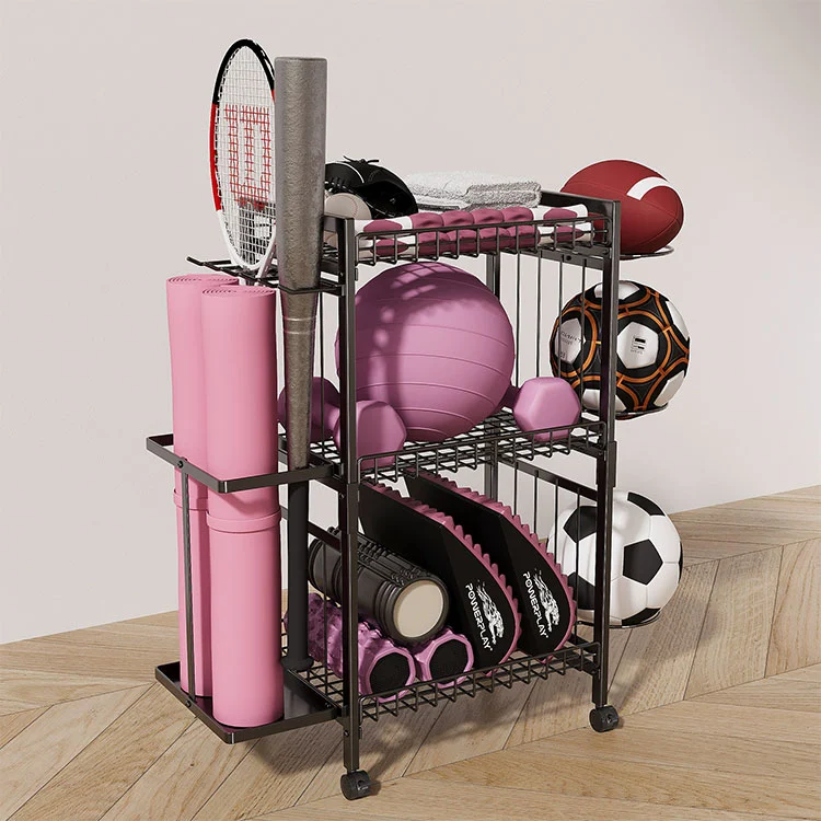 Подна метална подлога за одлагање простирки за јогу